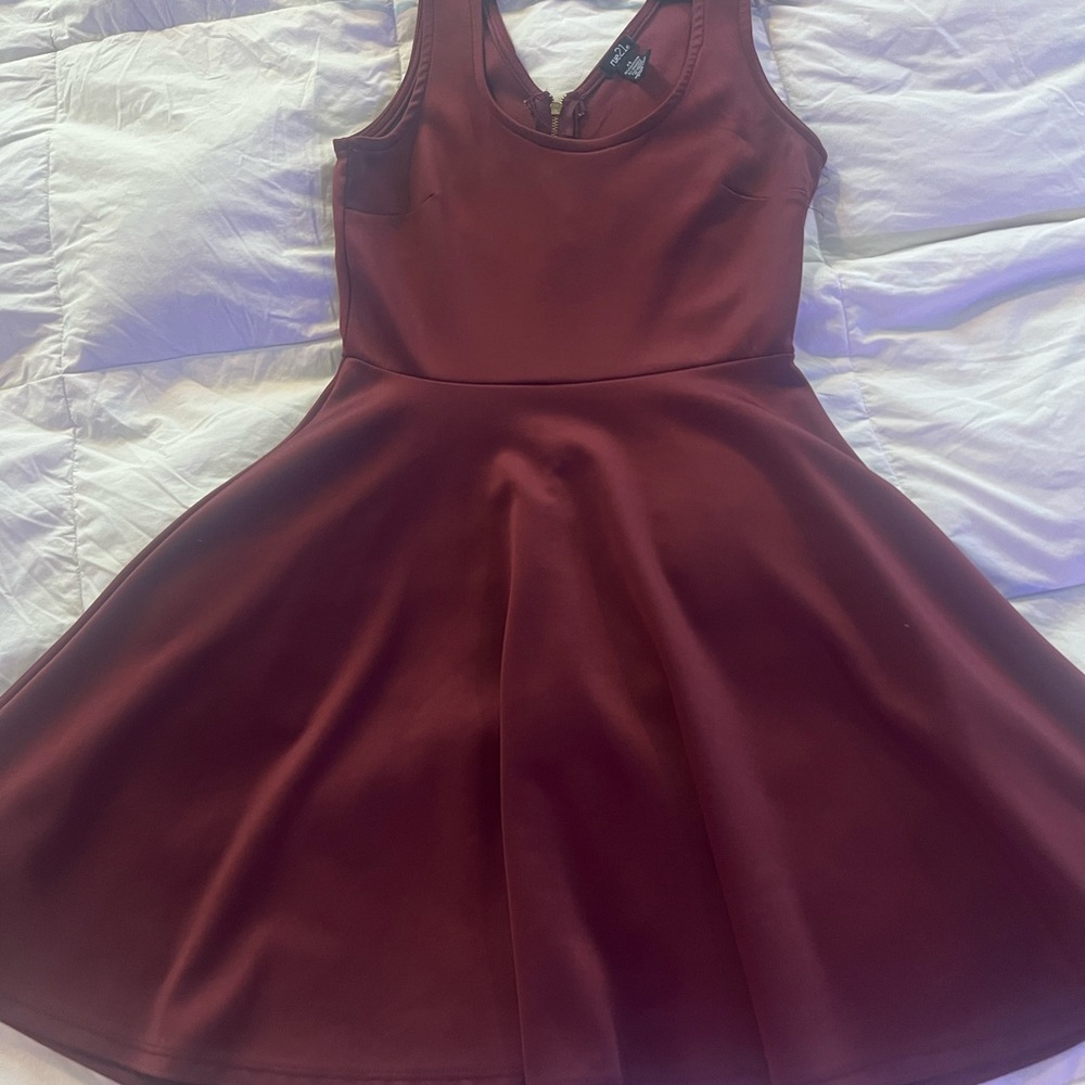 Rue21 Burgundy Mini Dress